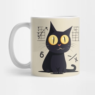 cat and math Mug